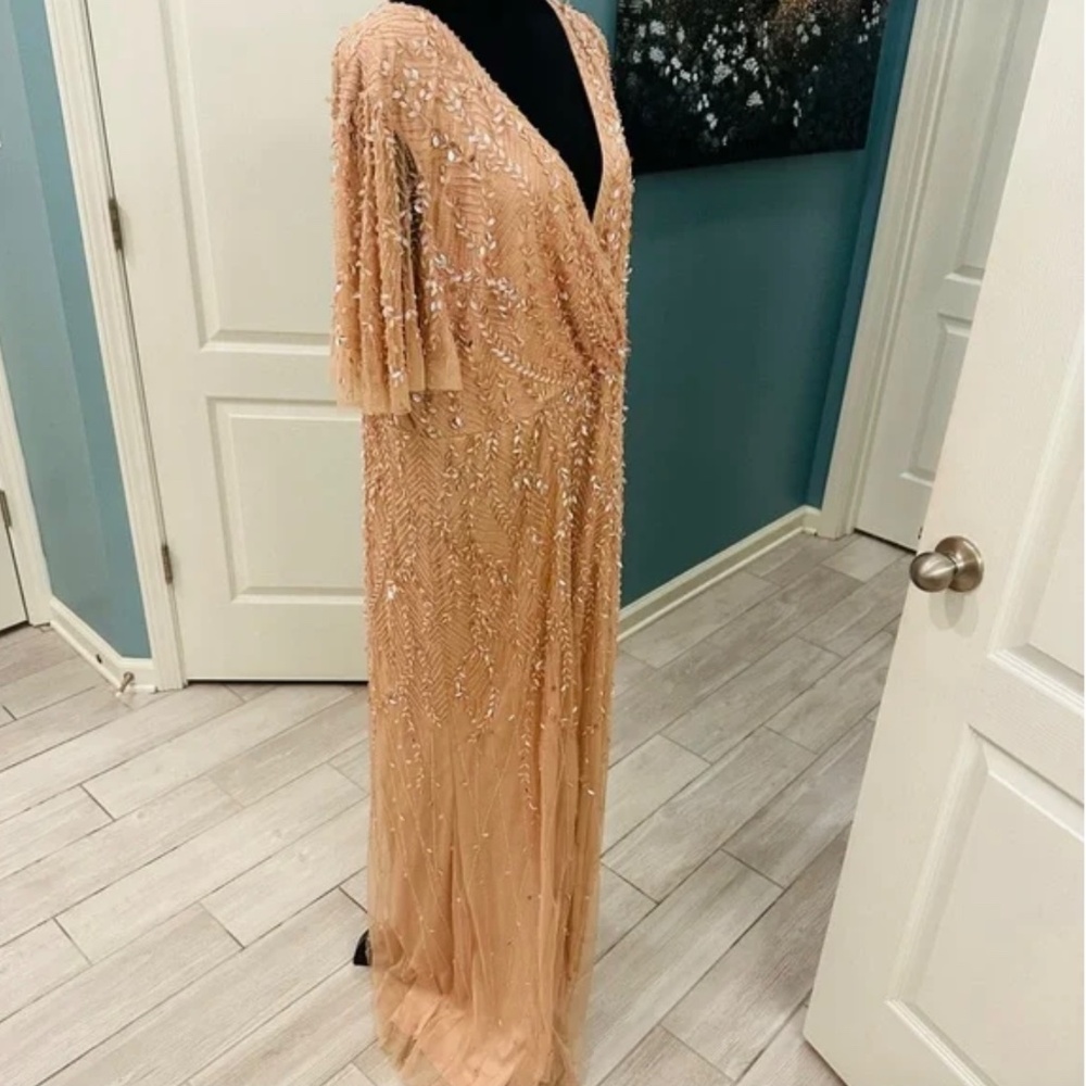 Mac Duggal Pink Gown 35109 - Picture 9 of 15